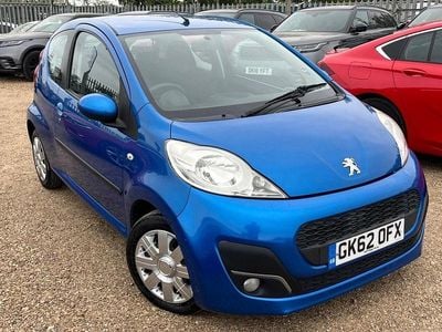 Blue Used 2012 Peugeot 107 Active Hatchback | £1,749 (Fair price)