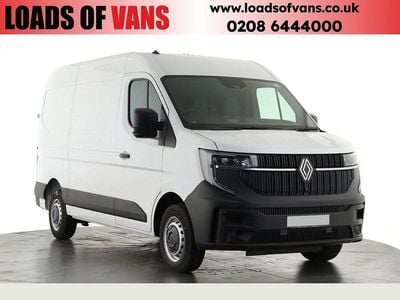 White New 2025 Renault Master Van | £23,990 (Good price)