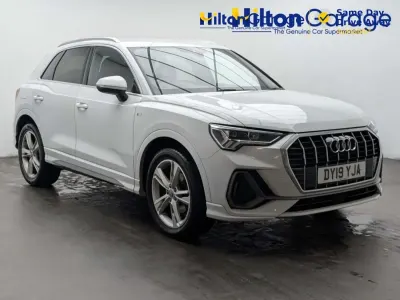 Używany Audi Q3 S-Line 150 KM (110 kW) 2019 Biały SUV