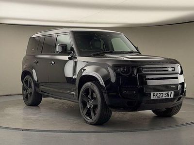 Santorini black Used 2023 Land Rover Defender HSE Dynamic SUV | £62,000 (Fair price)