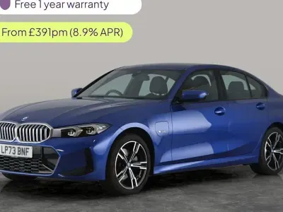 Used BMW 330e M Sport 292 HP (214 kW) 2023 Blue Sedan