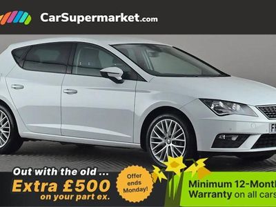 Used Seat Leon SE Dynamic 116 HP (85 kW) 2019 White Hatchback