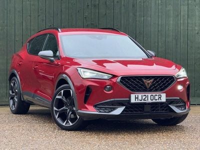 Used Cupra Formentor 150 HP (110 kW) 2021 Red SUV
