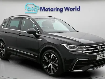 Used VW Tiguan R-line 150 HP (110 kW) 2023 Black SUV