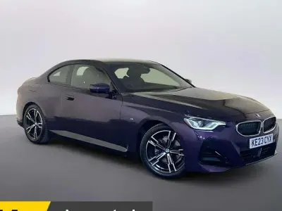 Used BMW 220 M Sport 184 HP (135 kW) 2023 Mauve/purple Coupe