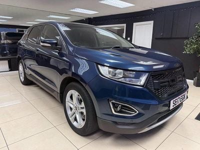 Used Ford Edge Titanium 2017 Blue SUV