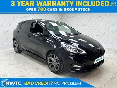 Used Ford Fiesta ST-Line X 125 HP (91 kW) 2018 Black Hatchback