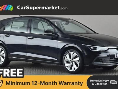 Used VW Golf VIII Style 131 HP (96 kW) 2022 Black Hatchback