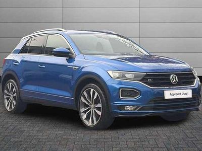 Blue Used 2020 VW T-Roc R-line SUV | £17,440 (Fair price)