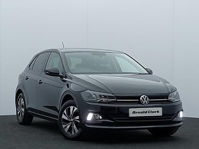 Used VW Polo Match 80 HP (58 kW) 2021 Black Hatchback