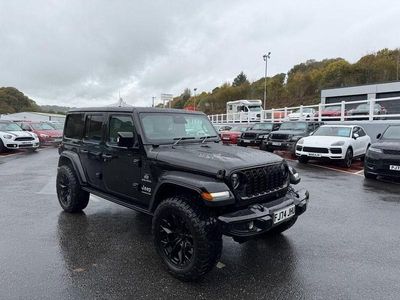 Black Used 2025 Jeep Wrangler Sahara SUV | £57,500