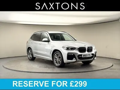 Used BMW X3 M Sport 190 HP (139 kW) 2019 Glaciersilber metallic SUV