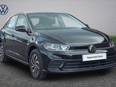 Used VW Polo Life 95 HP (69 kW) 2024 Black Hatchback