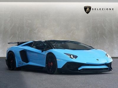 Blue Used 2017 Lamborghini Aventador Cabriolet | £339,950