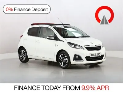 Used Peugeot 108 Collection 72 HP (52 kW) 2019 White Hatchback