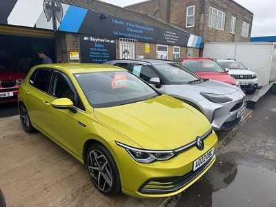 Used VW Golf VIII Style 2022 Yellow Hatchback