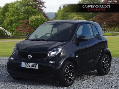 Used Smart ForTwo Coupé Premium 90 HP (66 kW) 2018 Black Coupe