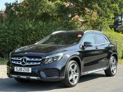 Used Mercedes GLA200 AMG line 156 HP (114 kW) 2018 Black SUV