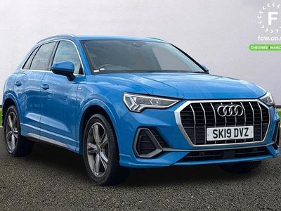 Used Audi Q3 S-Line 150 HP (110 kW) 2019 Blue SUV