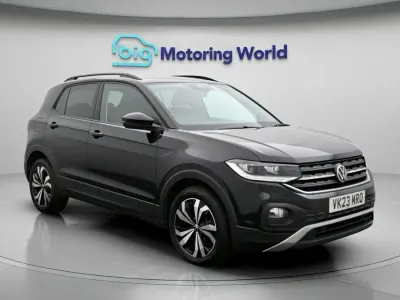 Used VW T-Cross Black Edition 110 HP (80 kW) 2023 Black SUV