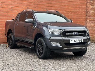 Begagnad Ford Ranger Wildtrack 200 HK (147 kW) 2016 Grå Pickup