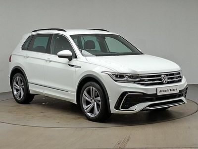 White Used 2023 VW Tiguan R-line Edition SUV | £27,998 (A bit pricey)