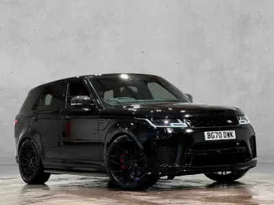 Używany Land Rover Range Rover Sport SVR 575 KM (422 kW) 2020 Czarny SUV