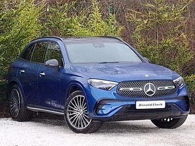 Blue New 2025 Mercedes GLC300 AMG Line Premium Plus SUV | £63,998 (Good price)