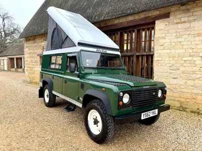 Used Land Rover Defender 90 HP (66 kW) 2001 Green