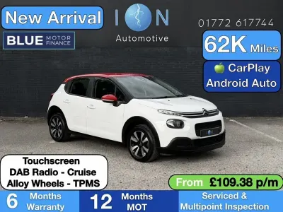 Used Citroën C3 Feel 80 HP (58 kW) 2018 White Hatchback