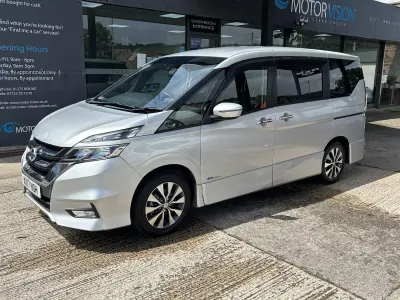 Used Nissan Serena 150 HP (110 kW) 2017 Silver MPV