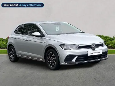Used VW Polo Life 95 HP (69 kW) 2023 Silver Hatchback