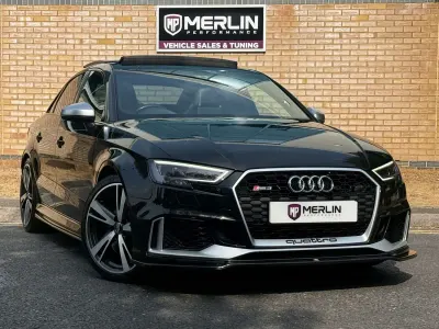 Used Audi RS3 Comfort 400 HP (294 kW) 2017 Black Sedan