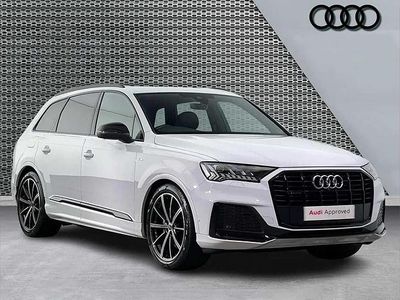 Used Audi Q7 Black Edition 228 HP (167 kW) 2022 White SUV