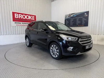 Used Ford Kuga Titanium 150 HP (110 kW) 2020 Black SUV