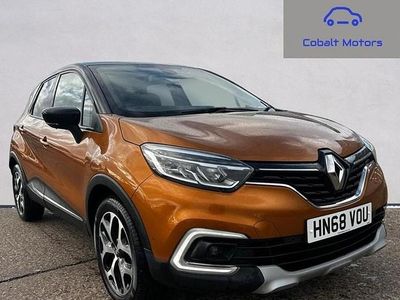 Used Renault Captur GT-Line 90 HP (66 kW) 2018 Orange/black SUV