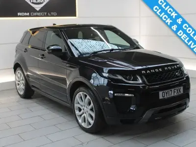 Used Land Rover Range Rover evoque HSE Dynamic 180 HP (132 kW) 2017 Black Estate