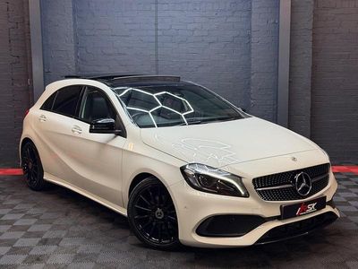 Used Mercedes A200 AMG Line Premium Plus 2018 White Hatchback