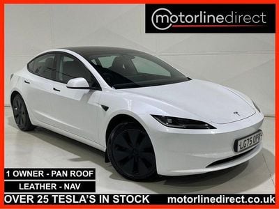 Used Tesla Model 3 RWD 208 kW (283 HP) 2025 White Sedan