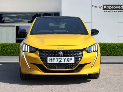 Used Peugeot 208 Premium 2022 Yellow Hatchback