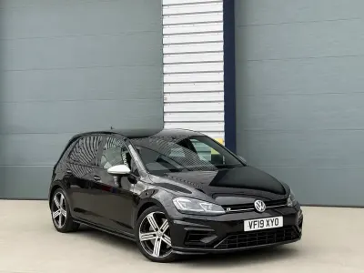 Used VW Golf VII R 310 HP (228 kW) 2019 Black Hatchback