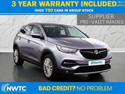 Used Vauxhall Grandland X Sport 130 HP (95 kW) 2018 Grey SUV