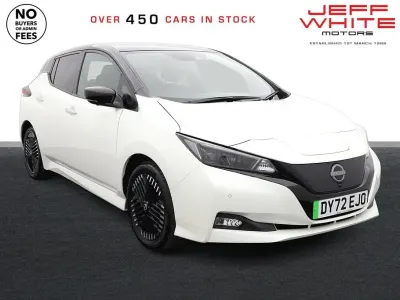 Used Nissan Leaf Tekna 110 kW (150 HP) 2022 White Hatchback