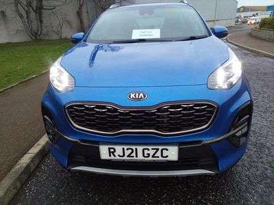 Used Kia Sportage GT-Line 2021 Blue SUV