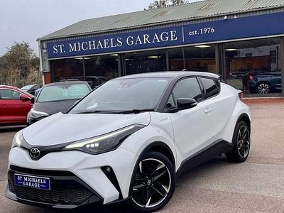 White Used 2022 Toyota C-HR Sport SUV | £23,495 (Fair price)