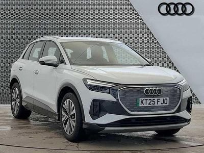 White Used 2025 Audi Q4 e-tron Sport SUV | £27,940 (Good price)
