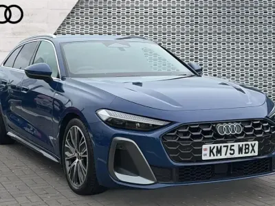 Used Audi A5 Sportback S-Line 204 HP (150 kW) 2025 Blue Hatchback