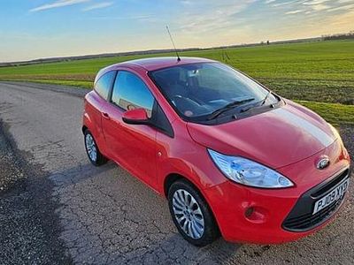 Begagnad Ford Ka Zetec 69 HK (50 kW) 2009 Röd Halvkombi