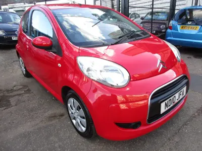 Begagnad Citroën C1 VTR Sport 68 HK (50 kW) 2010 Röd Halvkombi