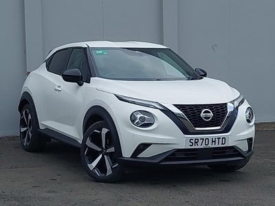 Used Nissan Juke Tekna 117 HP (86 kW) 2020 White SUV